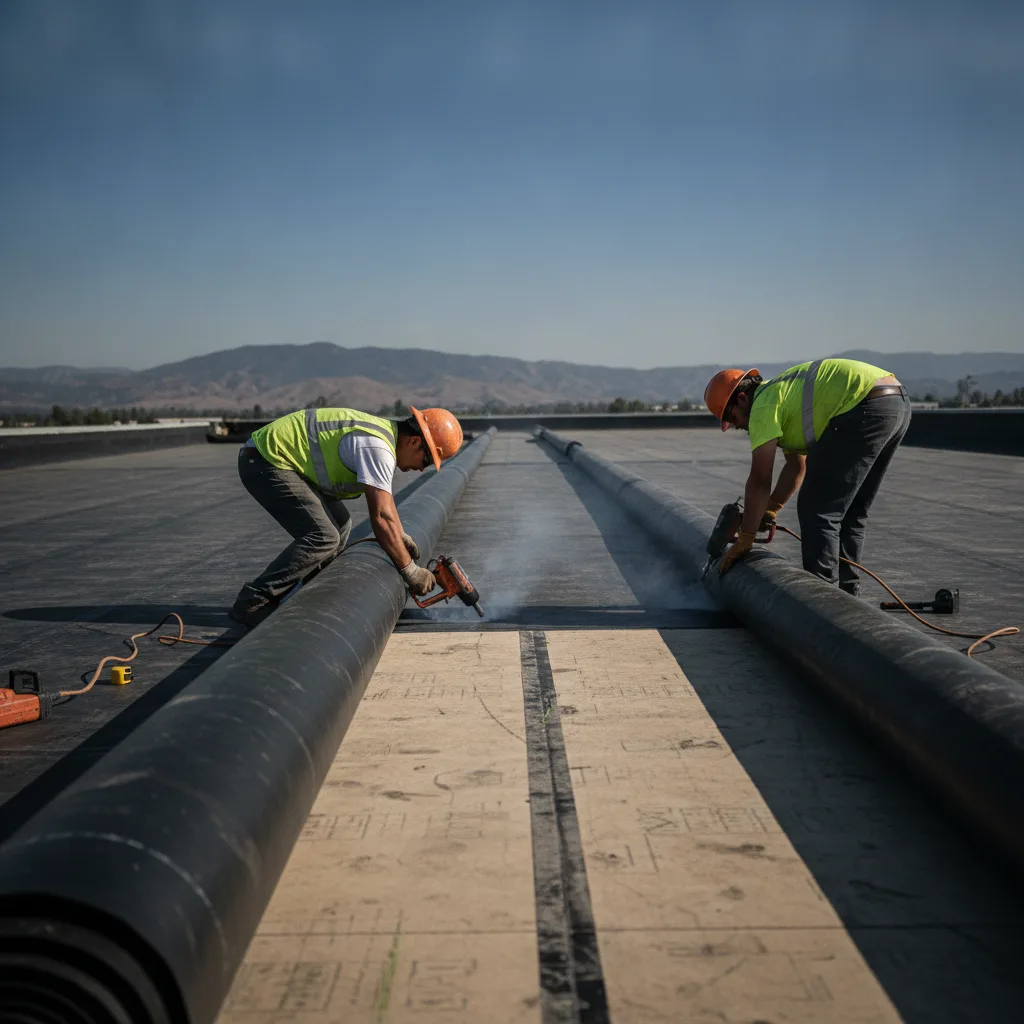 Flat Roof Repair in Calabasas, CA in Calabasas, CA