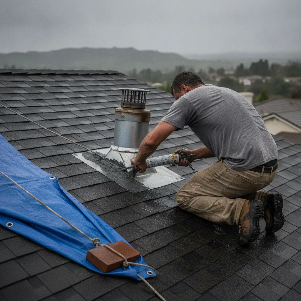 Roof Leak Repair in Calabasas, CA in Calabasas, CA